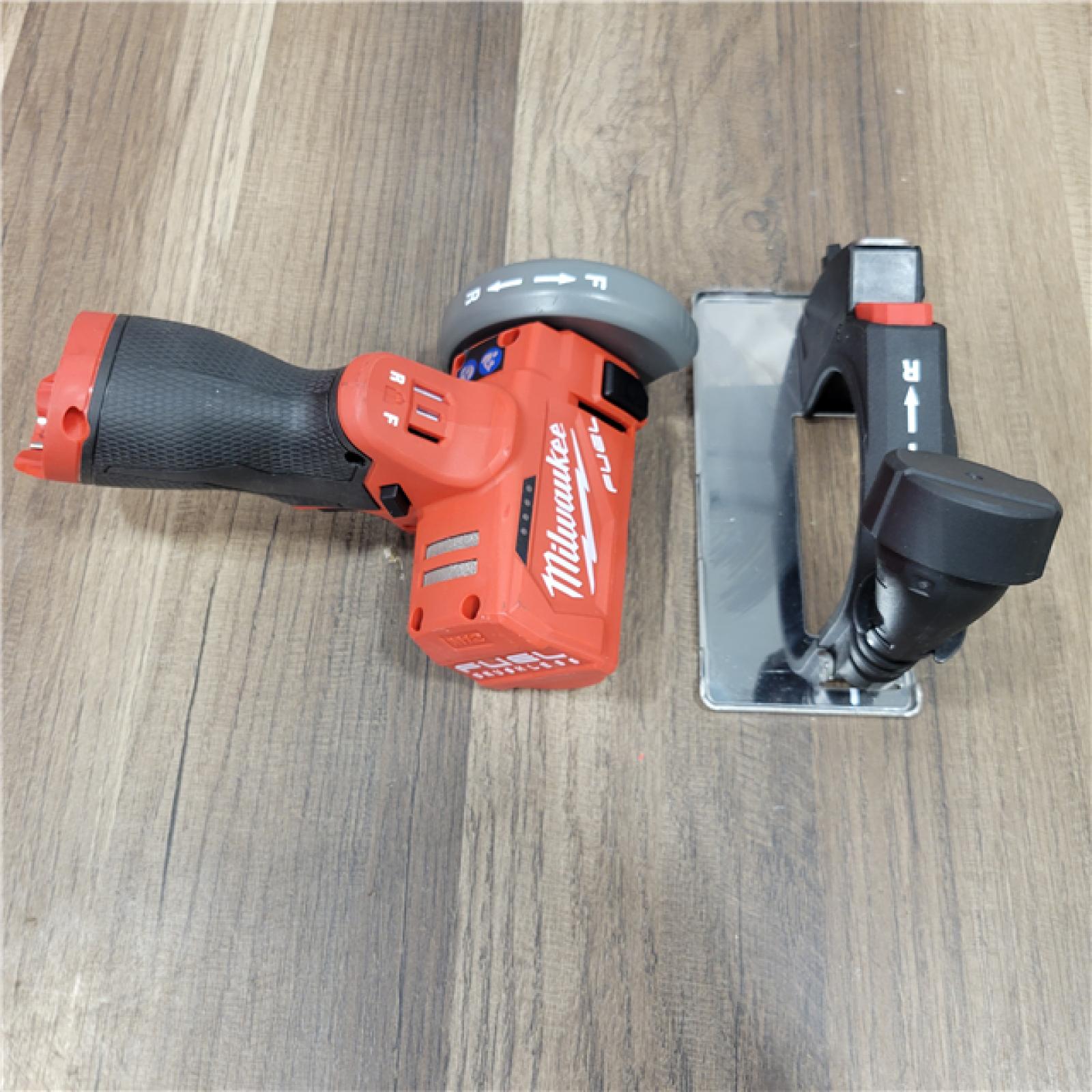 AS-IS Milwaukee M12 FUEL 12V Lithium-Ion Brushless Cordless 3 in. Cut Off Saw (Tool-Only)
