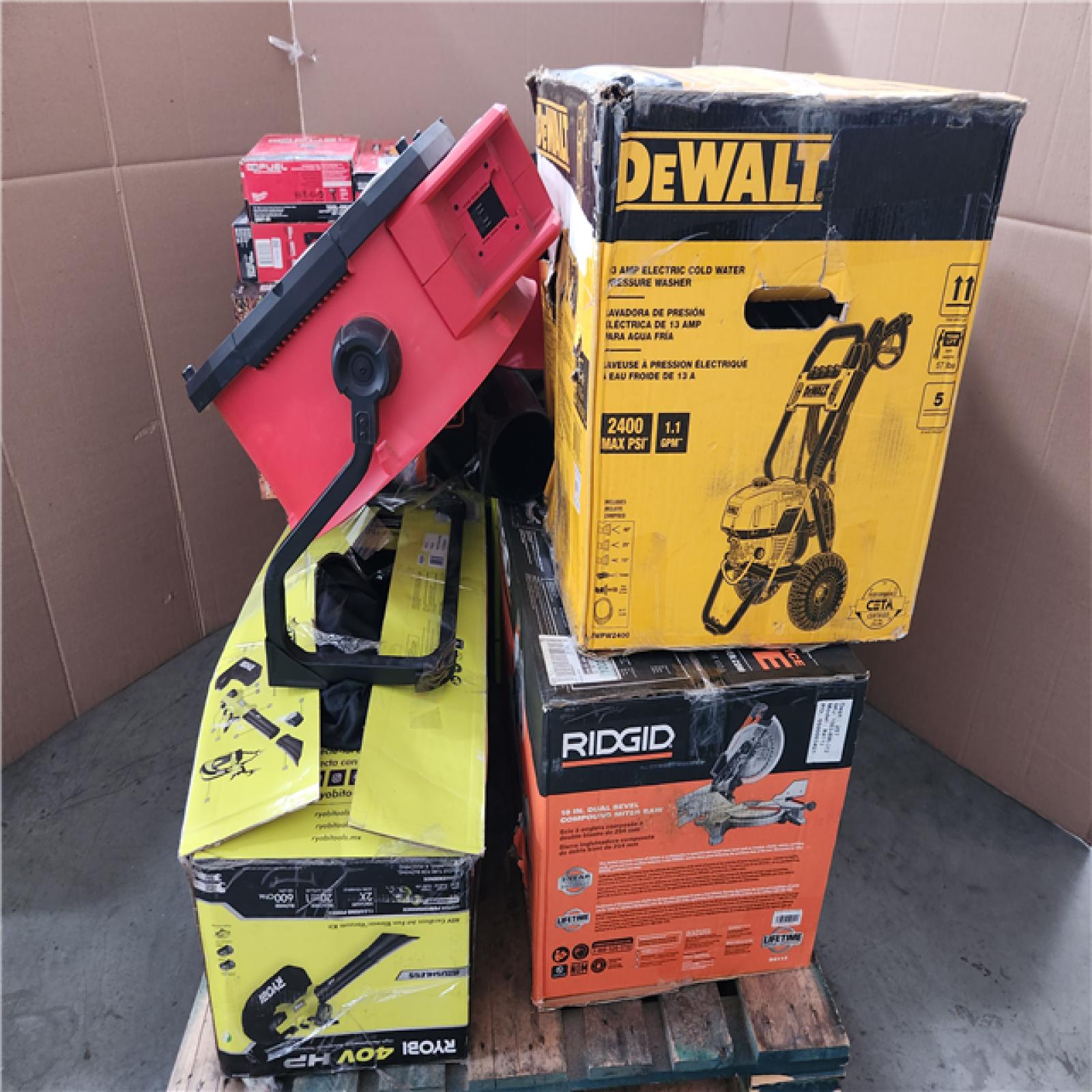 CALIFORNIA AS-IS TOOL PALLET