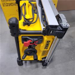 AS-IS DEWALT 15 Amp Corded 8-1/4 in. Compact Portable Jobsite Tablesaw (Stand Not Included)