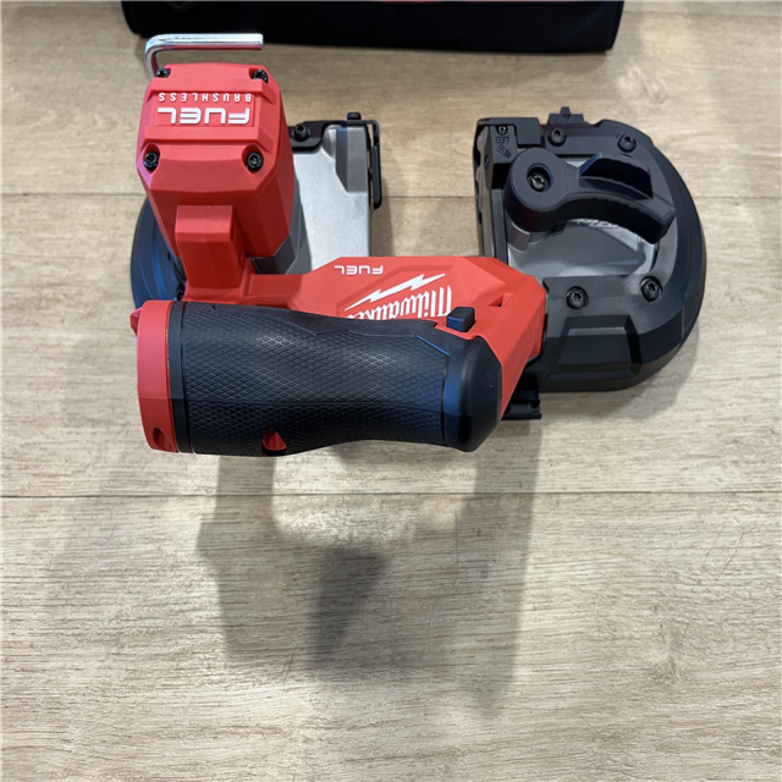 AS-IS Milwaukee M12 FUEL 12V Lithium-Ion Cordless Compact Band Saw XC Kit