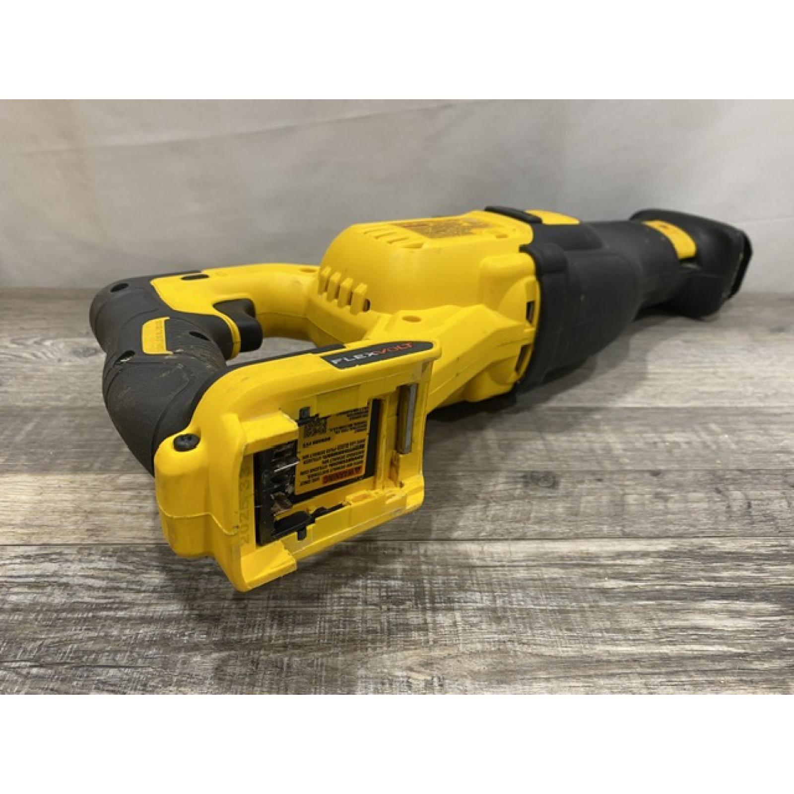 AS-IS DEWALT FLEXVOLT 60V MAX Cordless Brushless Reciprocating Saw (Tool Only)