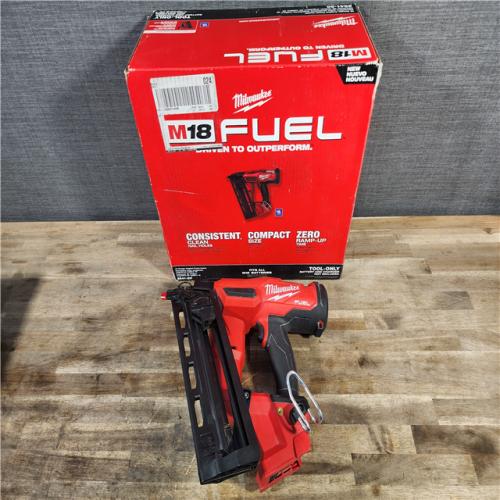 HOUSTON LOCATION - AS-IS Milwaukee 2841-20 18V Cordless Gen II 16 Gauge Angled Finish Nailer (Tool Only)