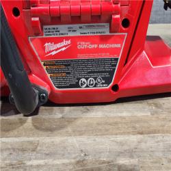 HOUSTON LOCATION - AS-IS Milwaukee M18 FUEL 9 Cut-Off Saw with ONE-KEY (TOOL ONLY)