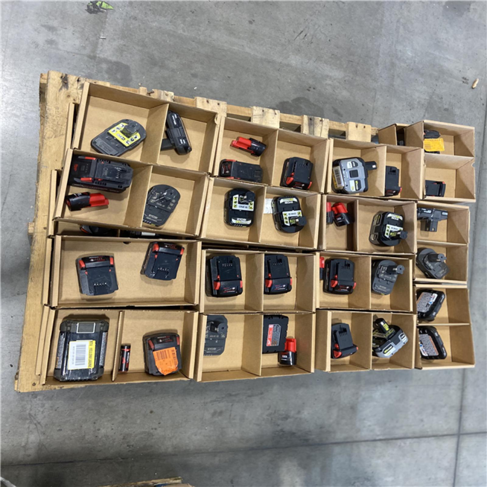DALLAS LOCATION - AS-IS BATTERY PALLET