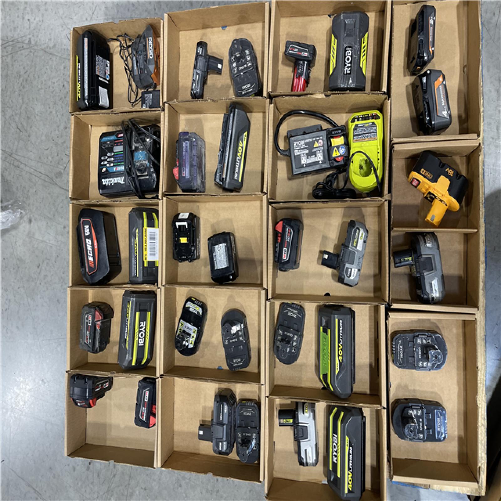 DALLAS LOCATION- AS-IS BATTERY PALLET