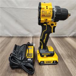 AS-IS- DEWALT ATOMIC COMPACT SERIES 20V MAX* Brushless Cordless 1/2 Drill/Driver Kit