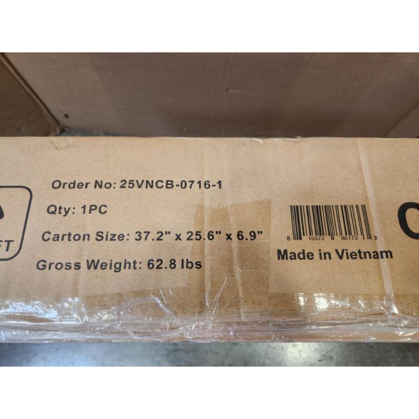 Phoenix NEW FLEXIMOUNTS OHK Series 36 in. W x 96 in. D x 22-40 in. H Black Ceiling Mounted Overhead Garage Storage Rack with Accessory Hooks