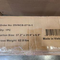 Phoenix NEW FLEXIMOUNTS OHK Series 36 in. W x 96 in. D x 22-40 in. H Black Ceiling Mounted Overhead Garage Storage Rack with Accessory Hooks