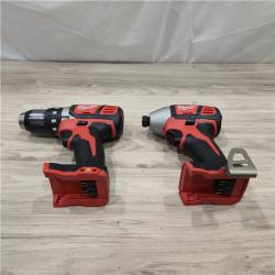 AS-IS Milwaukee 18V Cordless 2-Tool Drill/Driver and Impact Driver Kit