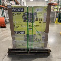 DALLAS LOCATION- RYOBI 6 500-Watt Gasoline Powered Portable Generator PALLET (4 UNITS)