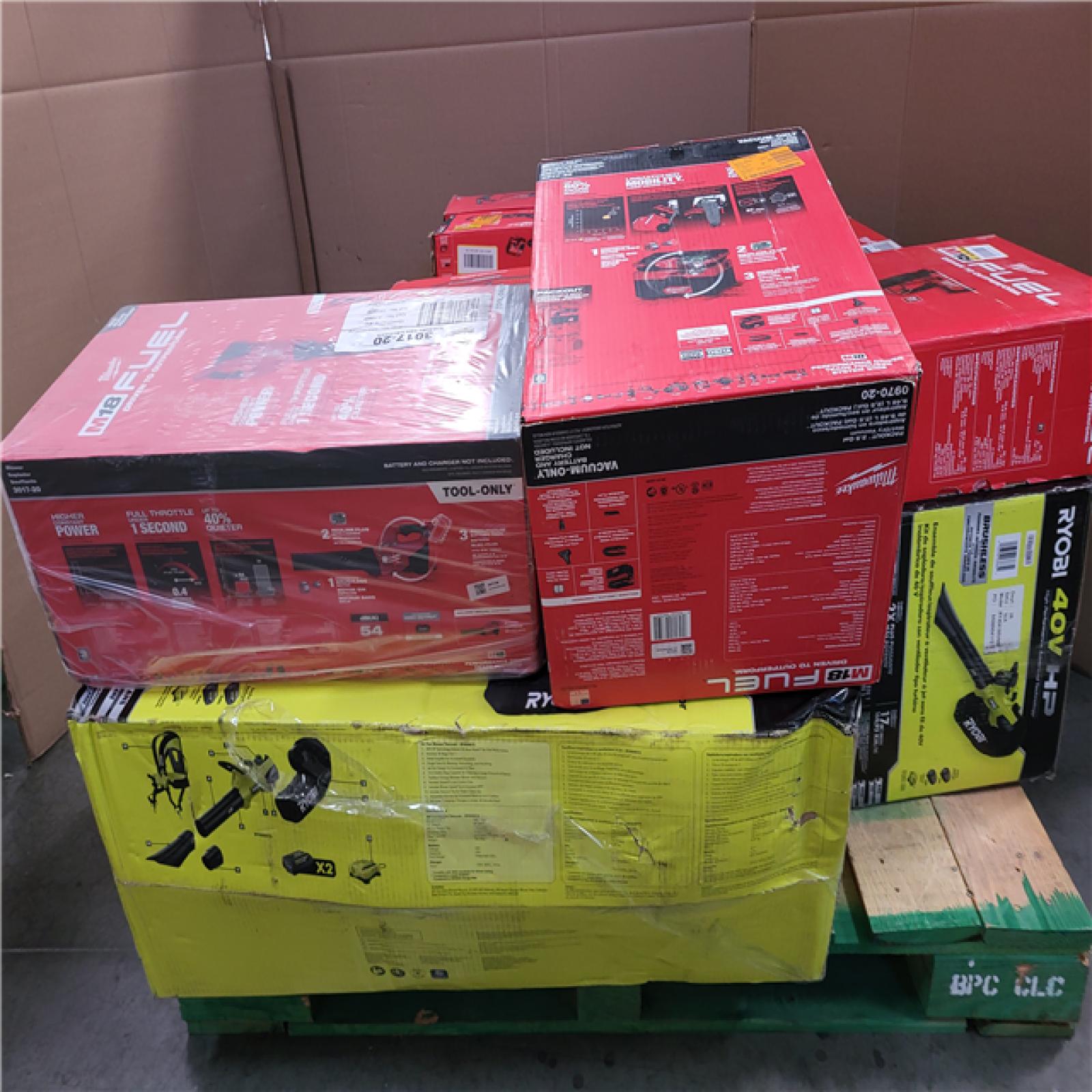 CALIFORNIA AS-IS TOOL PALLET