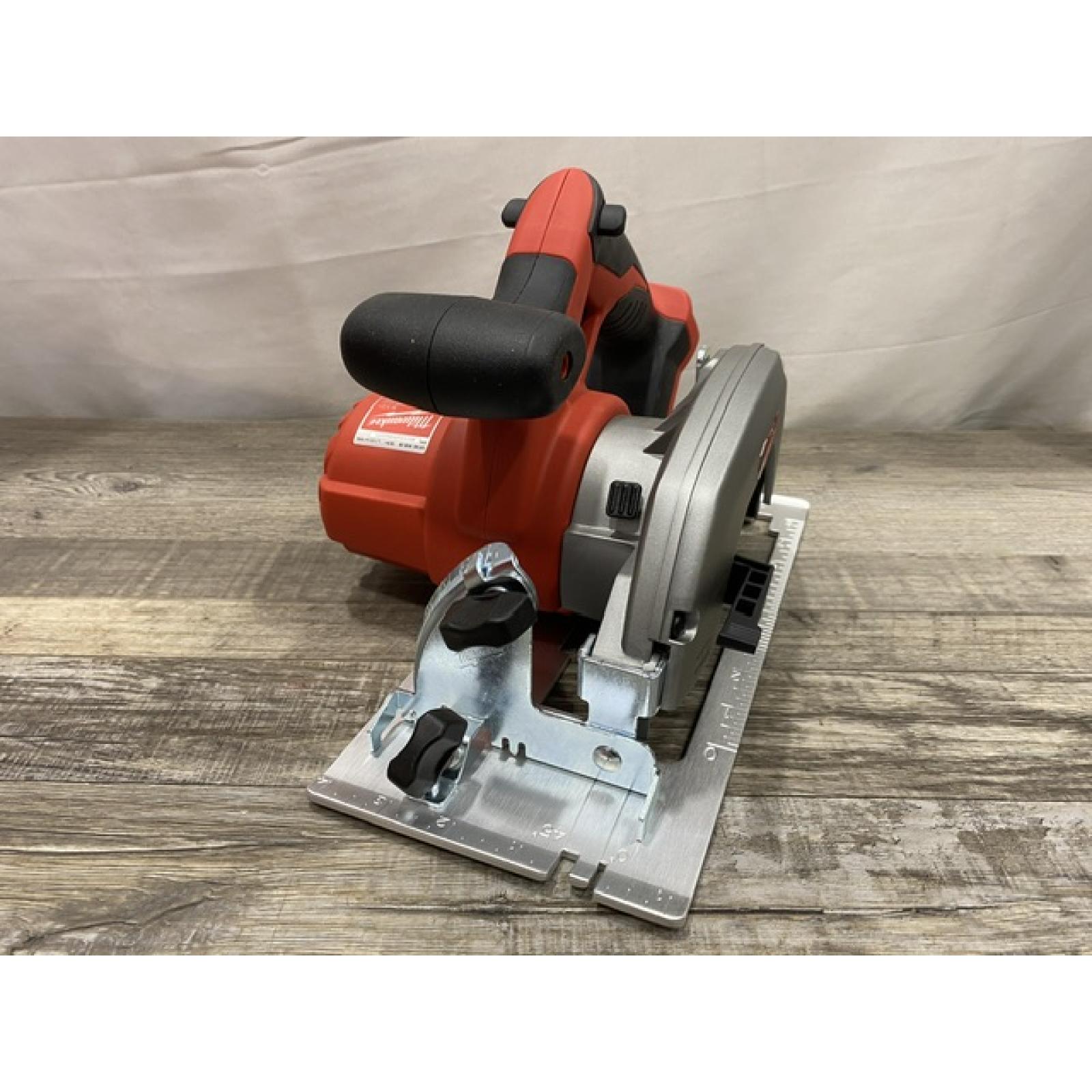 AS-IS Milwaukee 18V Lithium-Ion Cordless 6-1/2 in. Circular Saw (Tool-Only)
