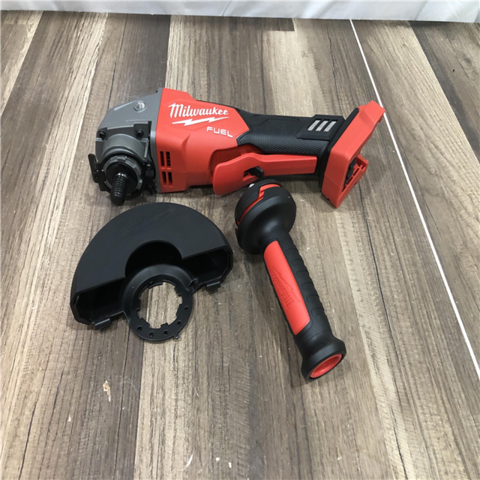 AS-IS Milwaukee FUEL 18V Lithium-Ion Brushless Cordless 4-1/2 in./5 in. Grinder w/Paddle Switch (Tool-Only)