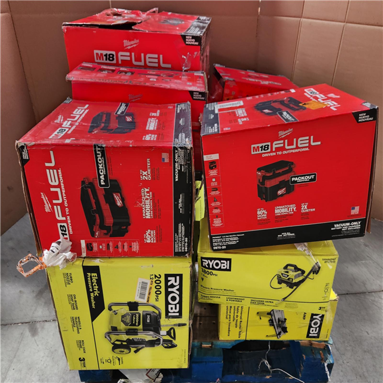 CALIFORNIA AS-IS TOOL PALLET