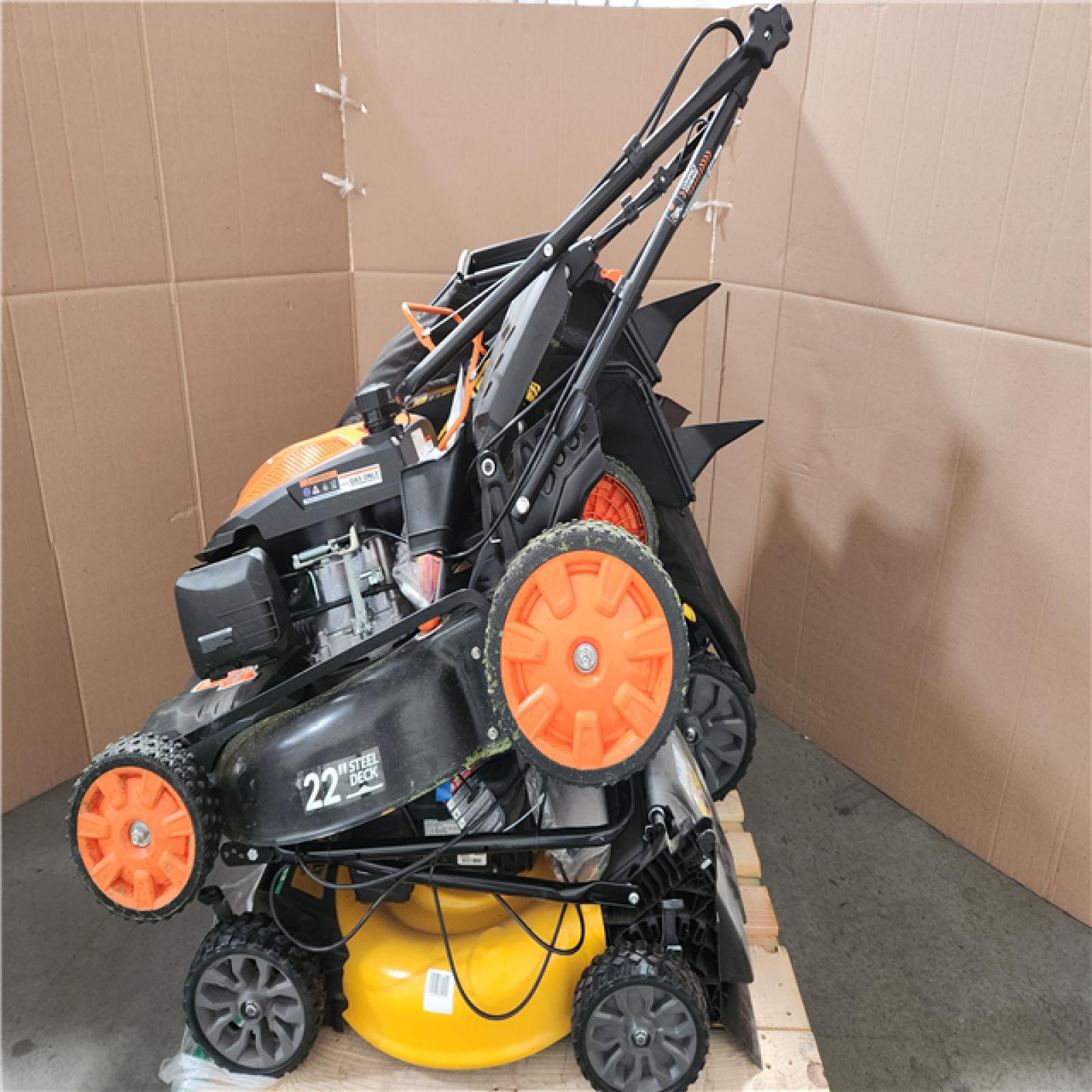 California As-Is Outdoor Power Equipment