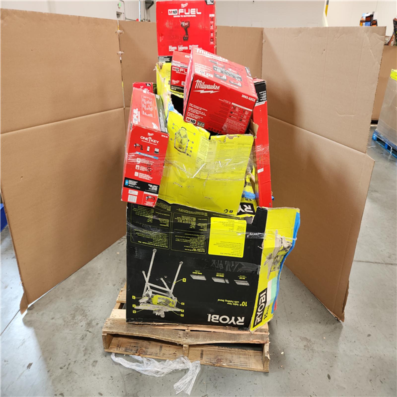 CALIFORNIA  AS-IS TOOL PALLET