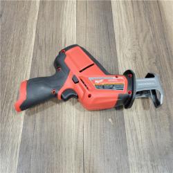 AS-IS MILWAUKEE M12 Fuel Kit De Sierra Sable Reciproca Hackzall Con 1 BaterÃ­a Milwaukee