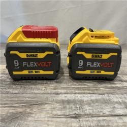 AS-IS DEWALT FLEXVOLT 20-Volt /60-Volt MAX Lithium-Ion 9.0Ah Battery (2-Pack)