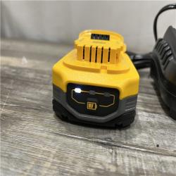 AS-IS DEWALT 20V MAX XR POWERSTACK Lithium-Ion Battery Starter Kit with 3.5Ah Battery and Charger