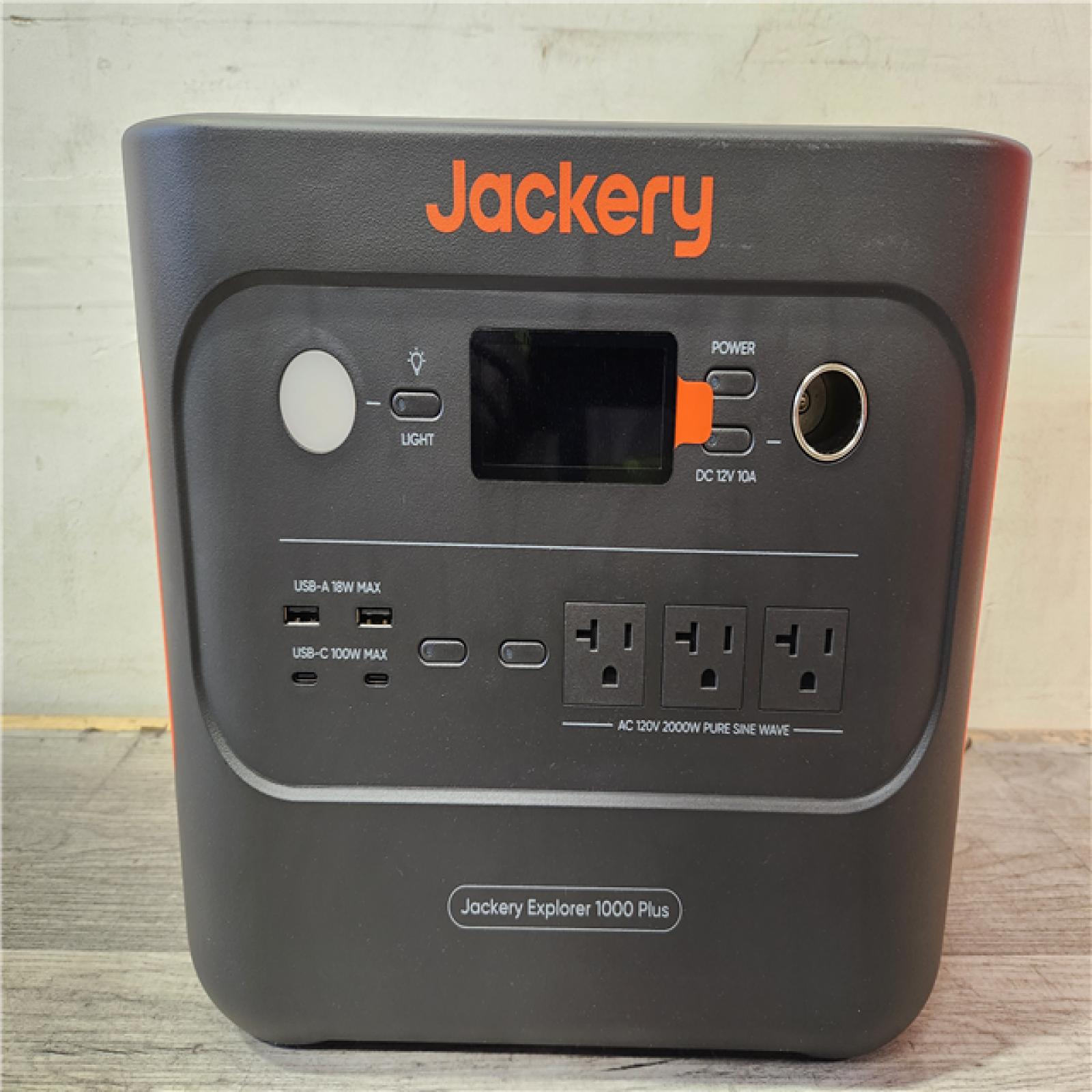 Phoenix Location NEW Jackery Solar Generator Explorer 1000 Plus 1264.64Wh/2000W Model No. JE-1000C