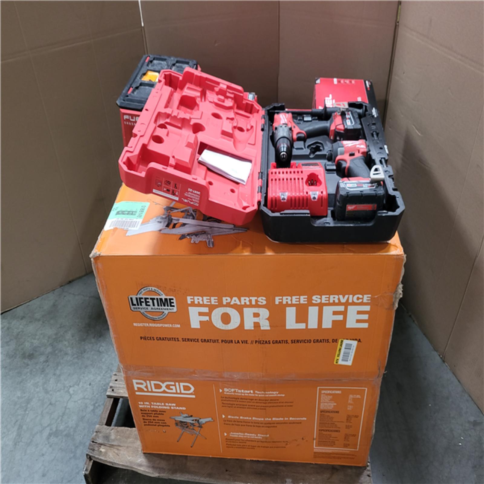 CALIFORNIA AS-IS TOOL PALLET