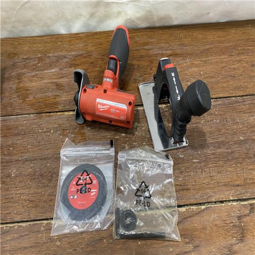 AS-IS Milwaukee M12 FUEL 12V Lithium-Ion Brushless Cordless 3 in. Cut Off Saw (Tool-Only)