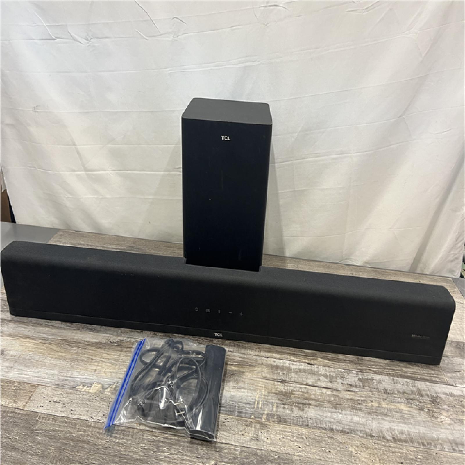 AS-IS TCL Alto 8 Plus 3.1.2 Channel Dolby Atmos Smart Sound Bar with Wireless Subwoofer – TS8132