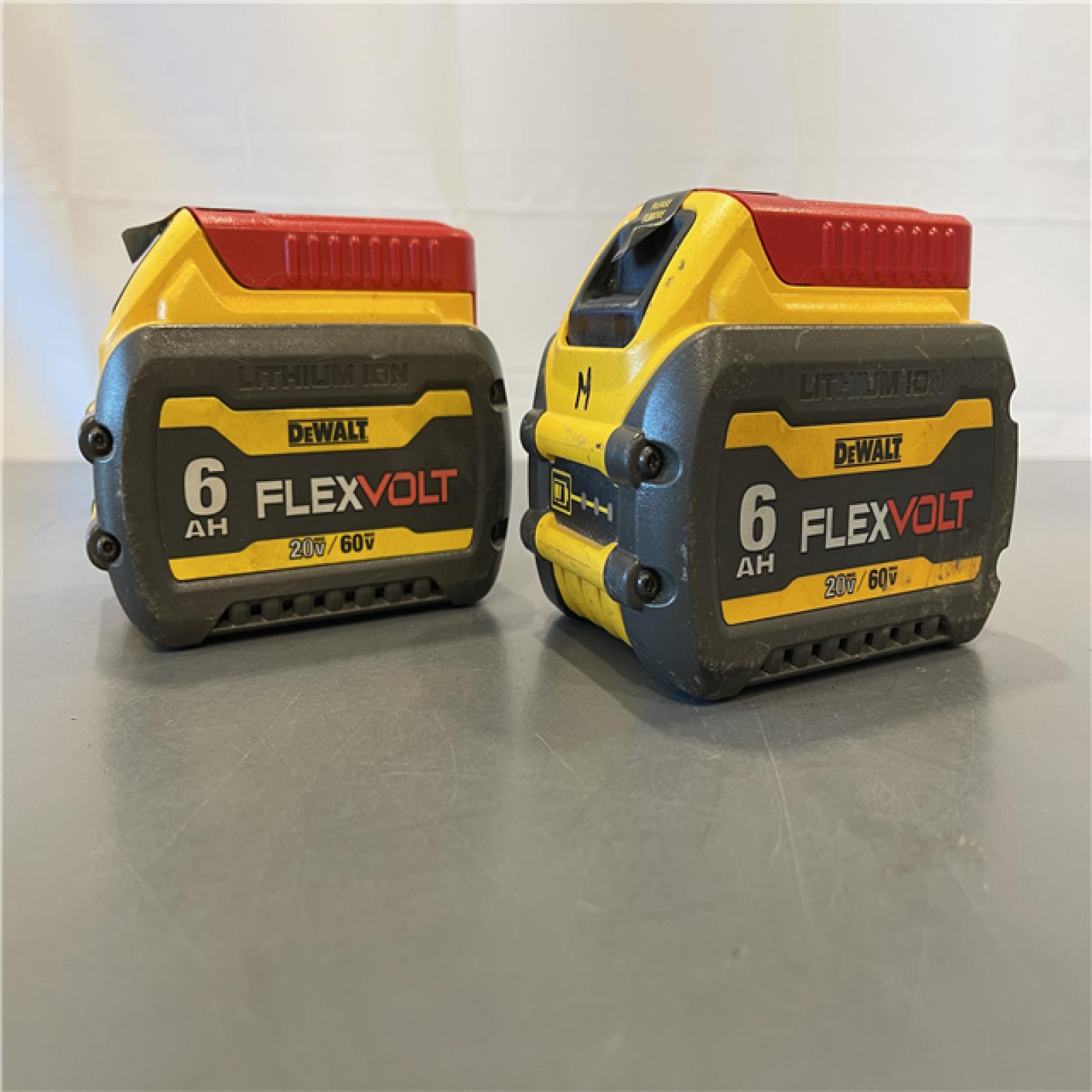 AS-IS - DEWALT FLEXVOLT 20-Volt/60-Volt MAX Lithium-Ion 6.0Ah Battery Pack