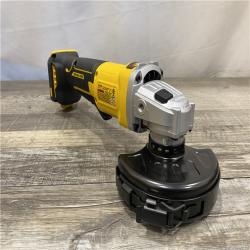 AS-IS DEWALT 20V MAX Cordless Brushless 4-1/2 in. Angle Grinder with Paddle Switch (Tool Only)