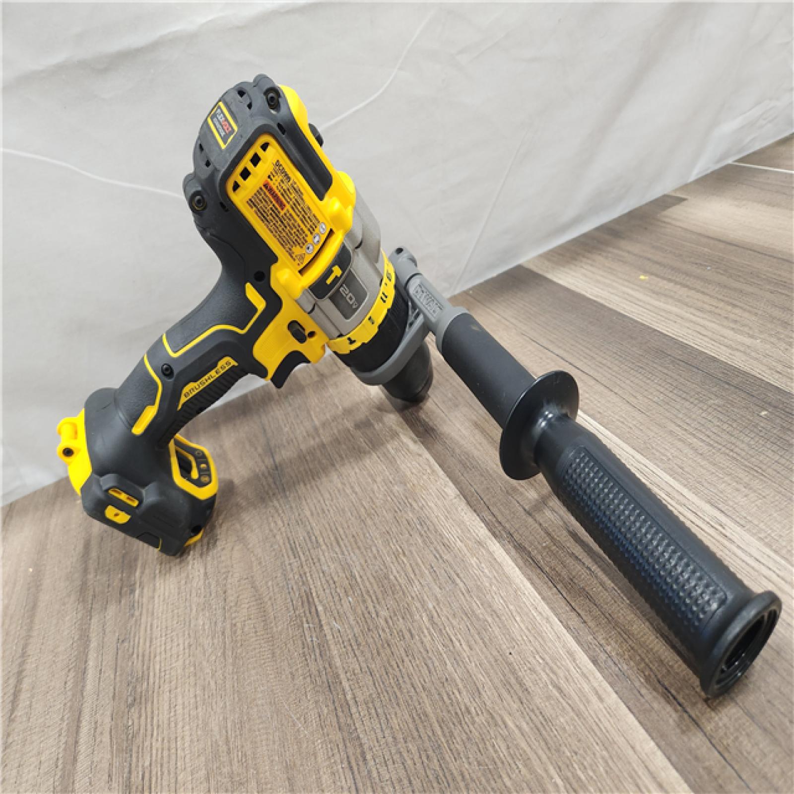 AS-IS- 20V MAX Brushless Cordless 1/2 in. Hammer Drill/Driver with FLEXVOLT ADVANTAGE (Tool Only)