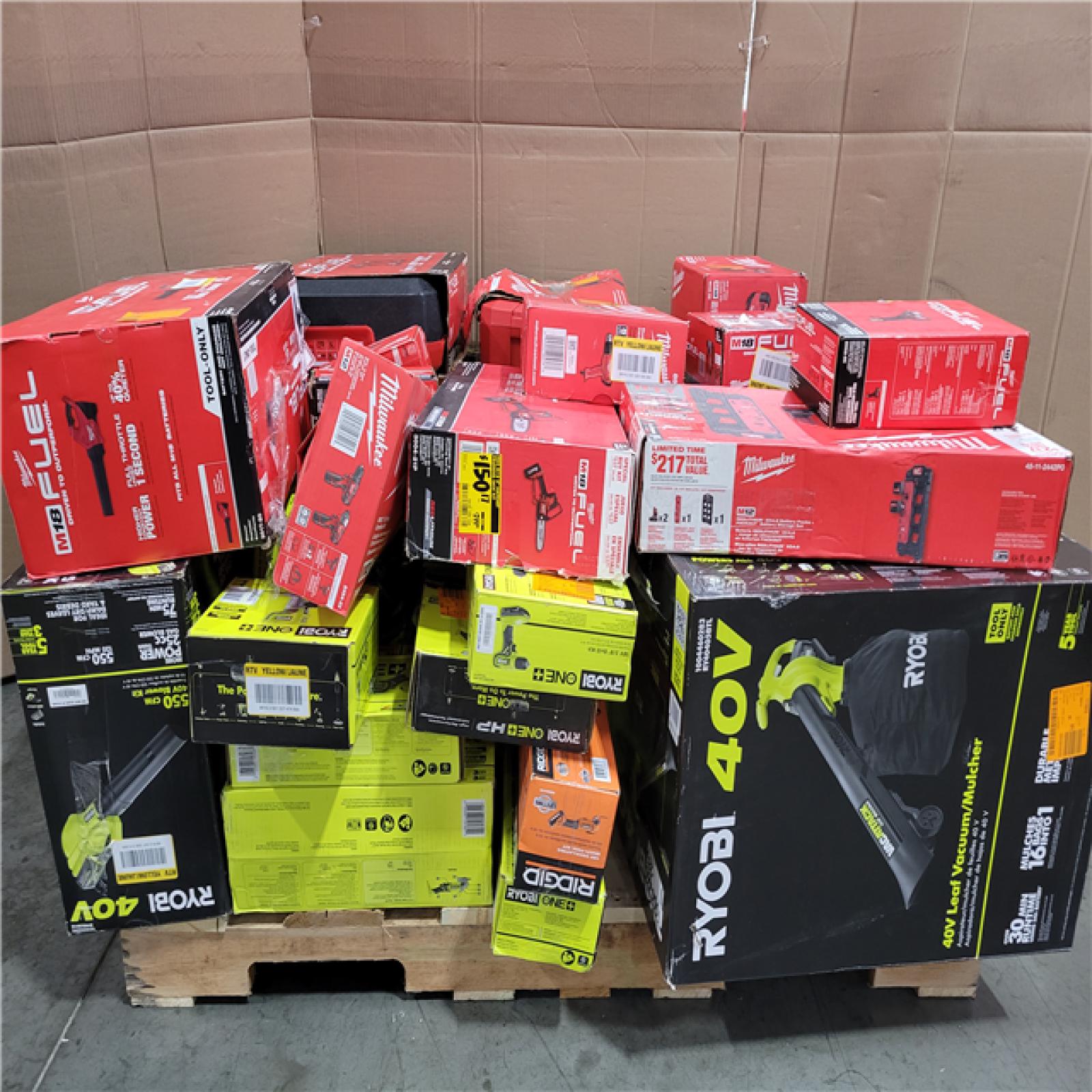 CALIFORNIA AS-IS TOOL PALLET