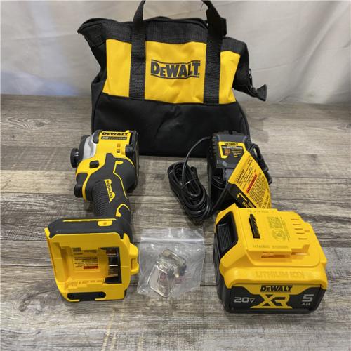 AS-IS DEWALT ATOMIC 20V MAX Lithium-Ion Cordless 1/4 in. Brushless Impact Driver Kit