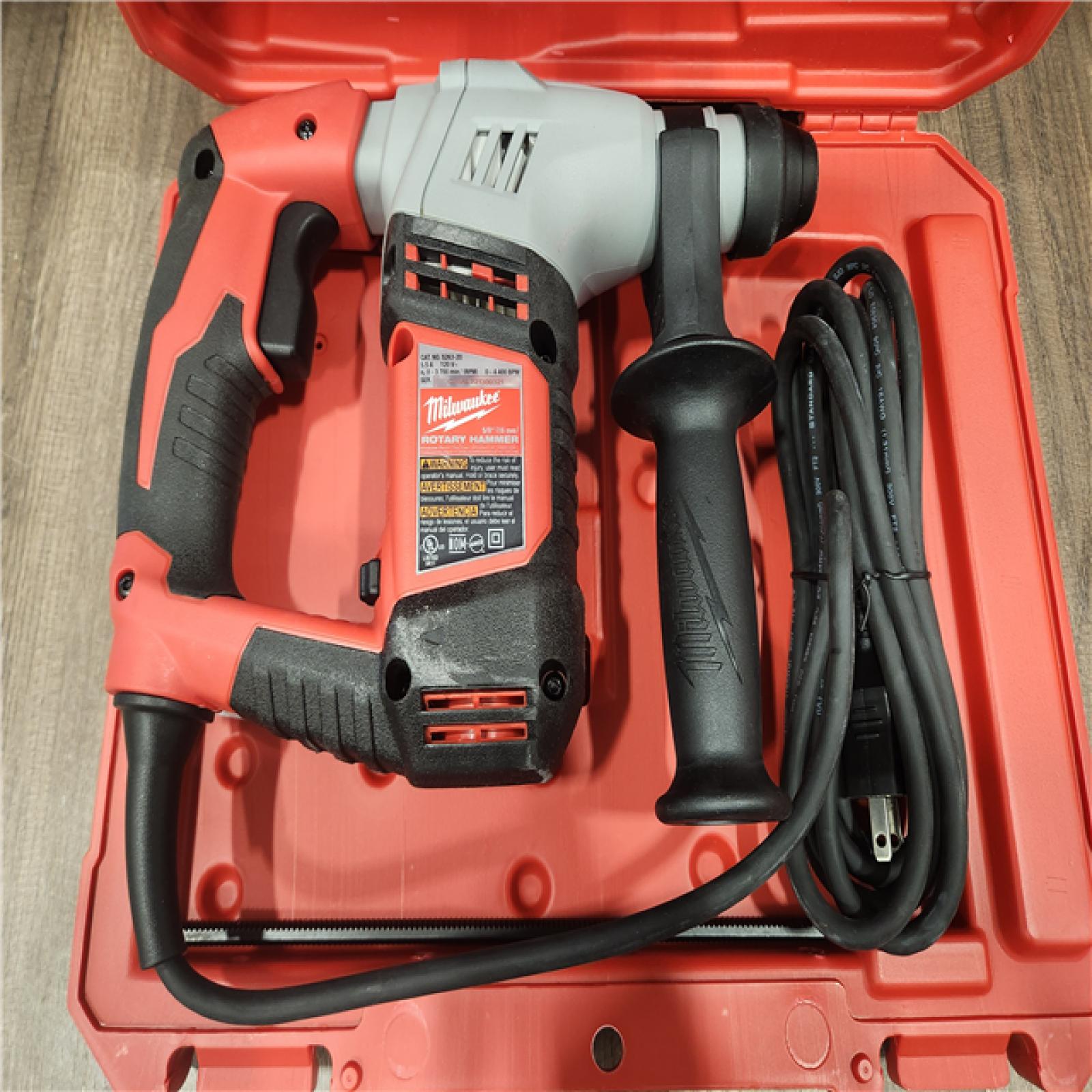 AS-IS- Milwaukee 5/8' SDS Plus Rotatry Hammer (TOOL ONLY)