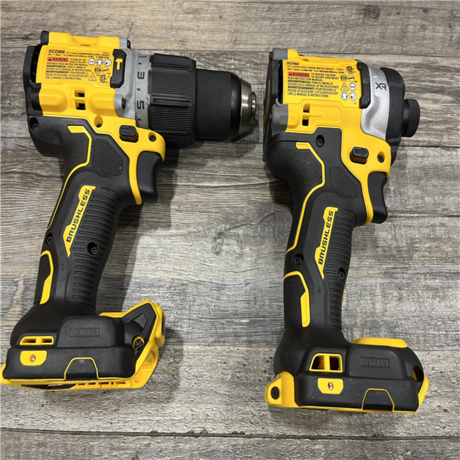 AS-IS DEWALT 20V Lithium-Ion Cordless 2-Tool Combo Kit