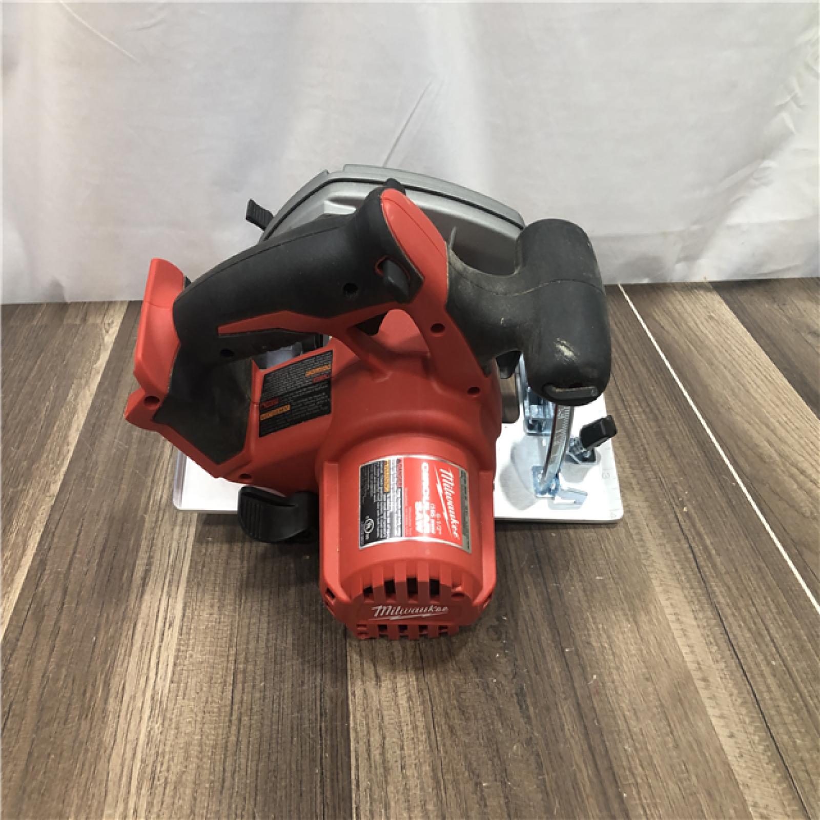 AS-IS Milwaukee 18V Lithium-Ion Cordless 6-1/2 in. Circular Saw (Tool-Only)