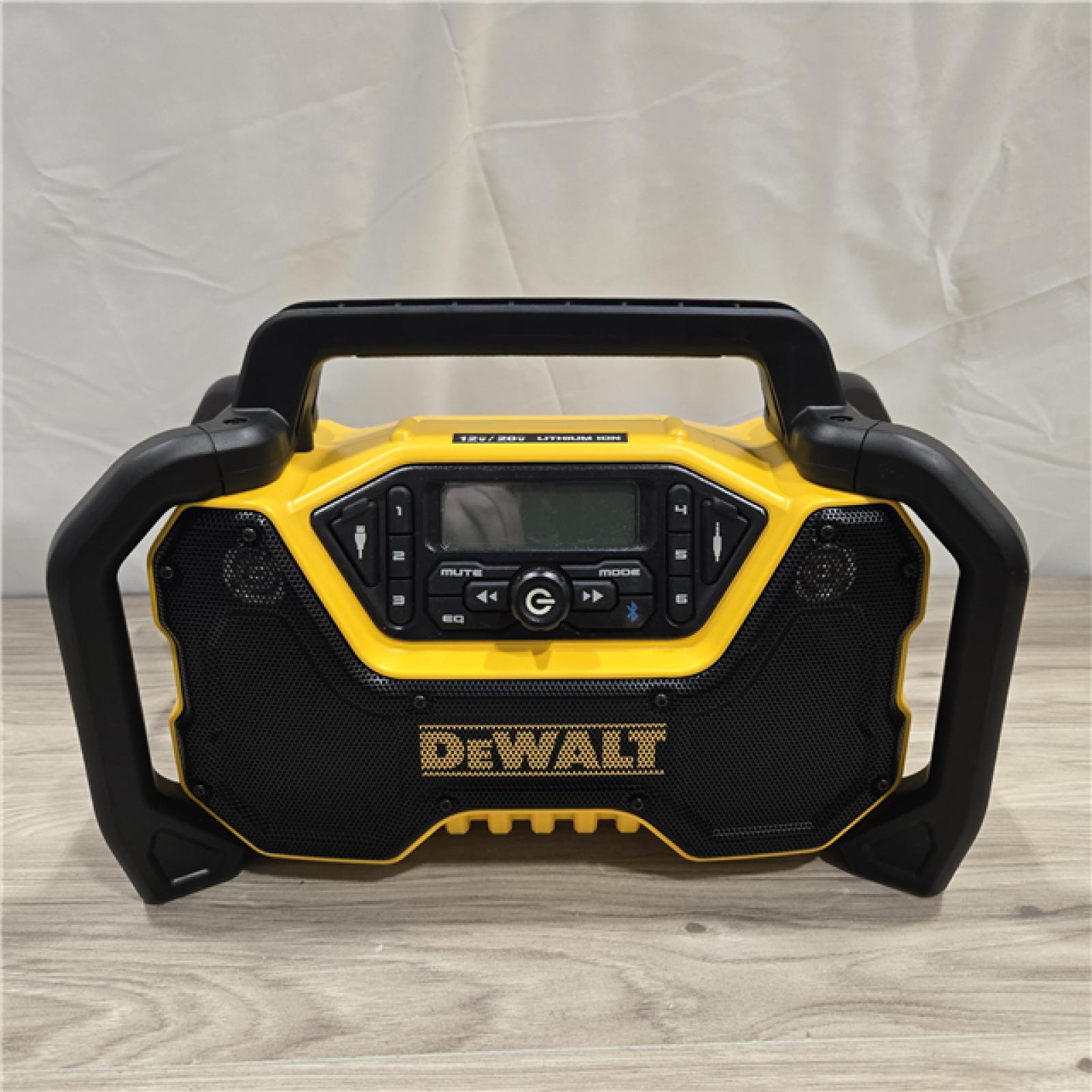 AS-IS DeWalt 20V MAX Compact Cordless Bluetooth Radio (Tool Only)