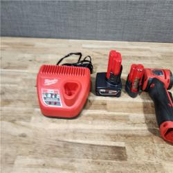 HOUSTON LOCATION - AS - IS Milwaukee FUEL 12V Lithium-Ion Brushless Cordless 1/4 in. Right Angle Die Grinder Kit