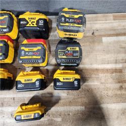 HOUSTON LOCATION - AS - IS DEWALT BATTERY PACK QTY - 10