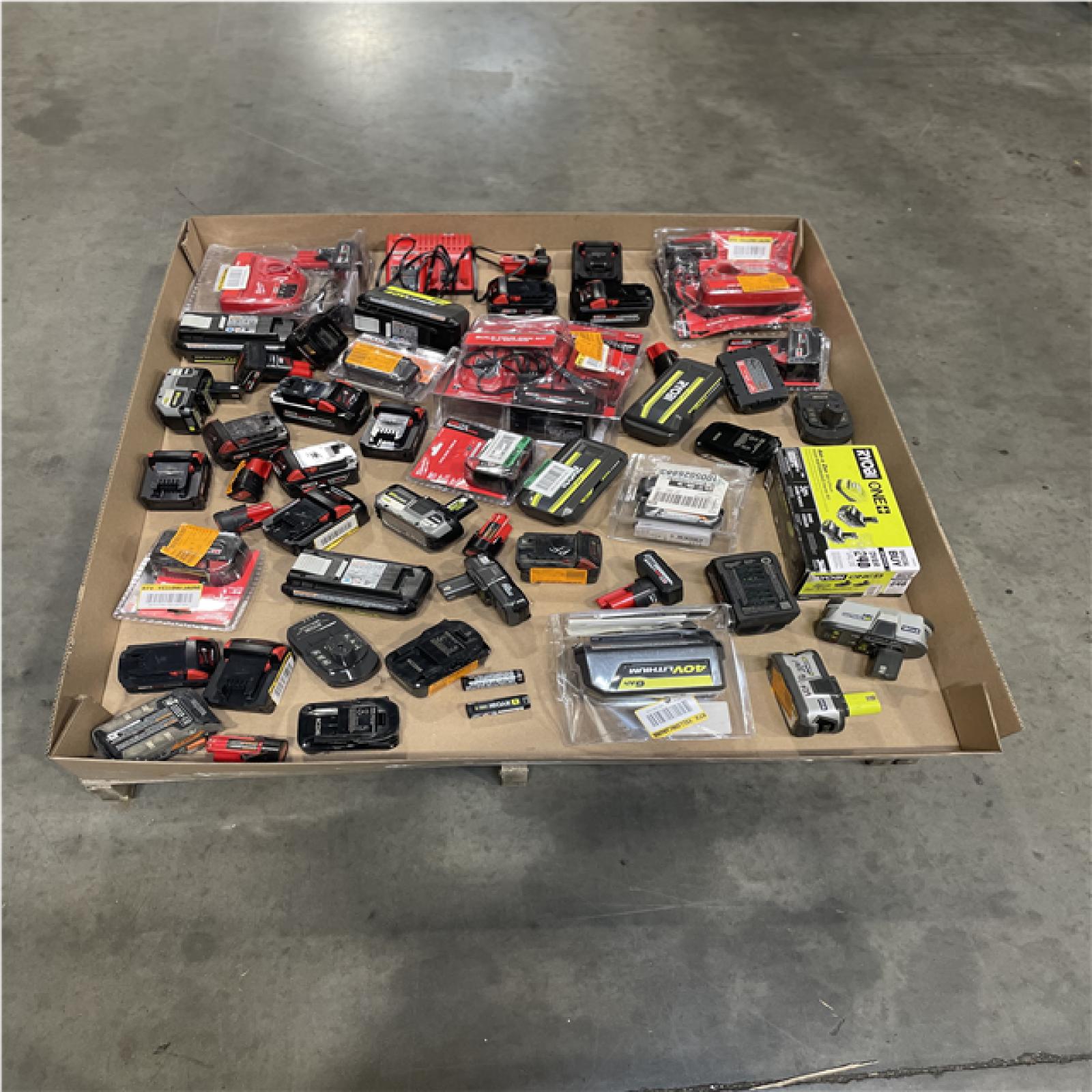 DALLAS LOCATION- AS-IS MIXED BATTERY PALLET 
