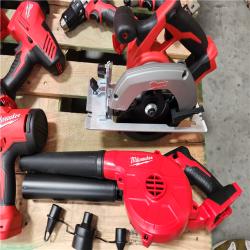 California NEW Milwaukee M18 9-Tool Combo Kit, includes (2) Batteries & Charger