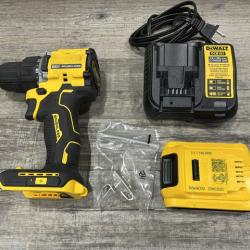 AS-IS DEWALT Atomic 20V Lithium-Ion Cordless Compact 1/2 in. Drill/Driver Kit