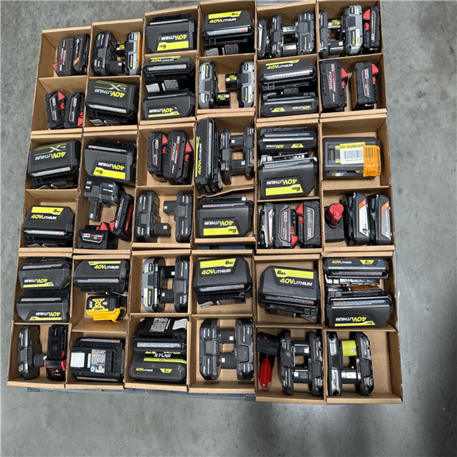 California AS-IS Battery Pallet