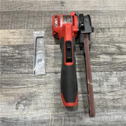 AS-IS Milwaukee  FUEL 12V Lithium-Ion Brushless Cordless 1/2 in. x 18 in. Bandfile (Tool-Only)