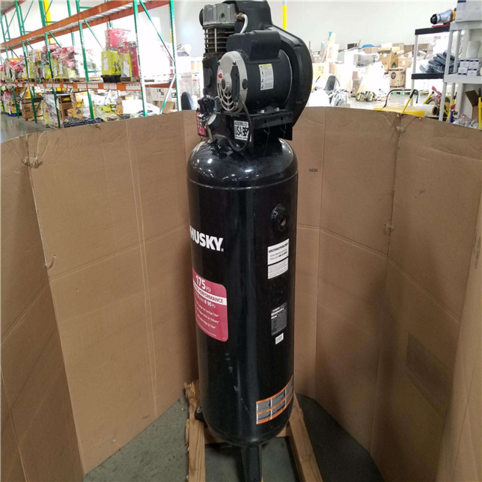 CALIFORNIA AS-IS HUSKY 175 PSI AIR COMPRESSOR