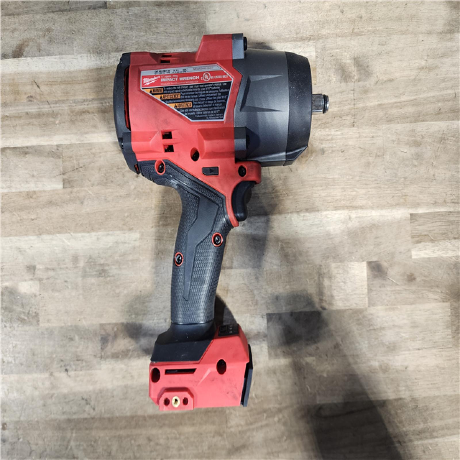 HOUSTON LOCATION - AS-IS Milwaukee M18 1/2 in. Cordless Brushless High Torque Impact Wrench Kit (Battery & Charger)