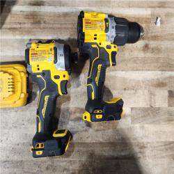 HOUSTON LOCATION - AS - IS DEWALT 20V Lithium-Ion Cordless 2-Tool Combo Kit with 8 Ah Battery  4 Ah Battery and Charger
