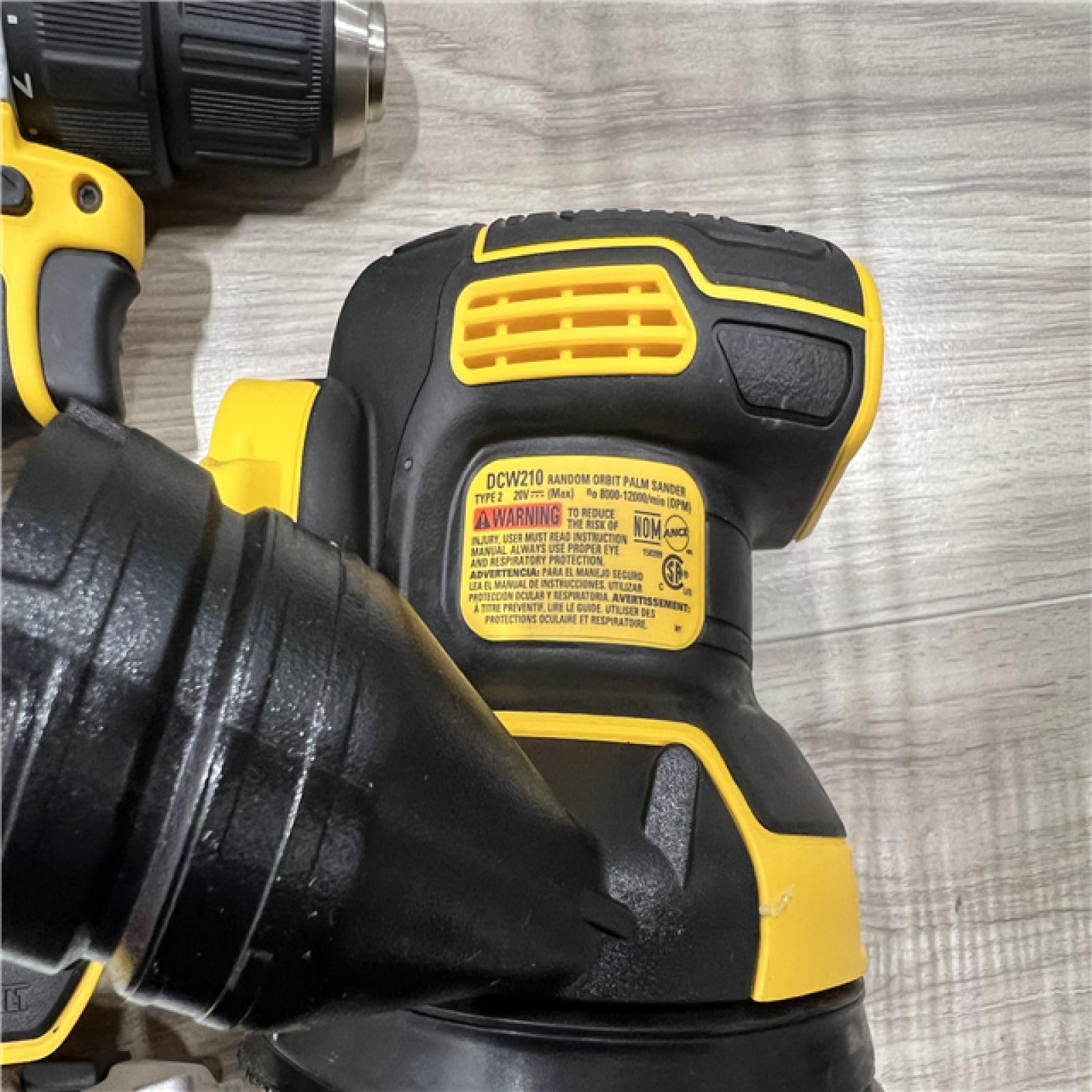 AS-IS DEWALT 20V Lithium-Ion Cordless 6-Tool Combo Kit with Rolling Toolbox