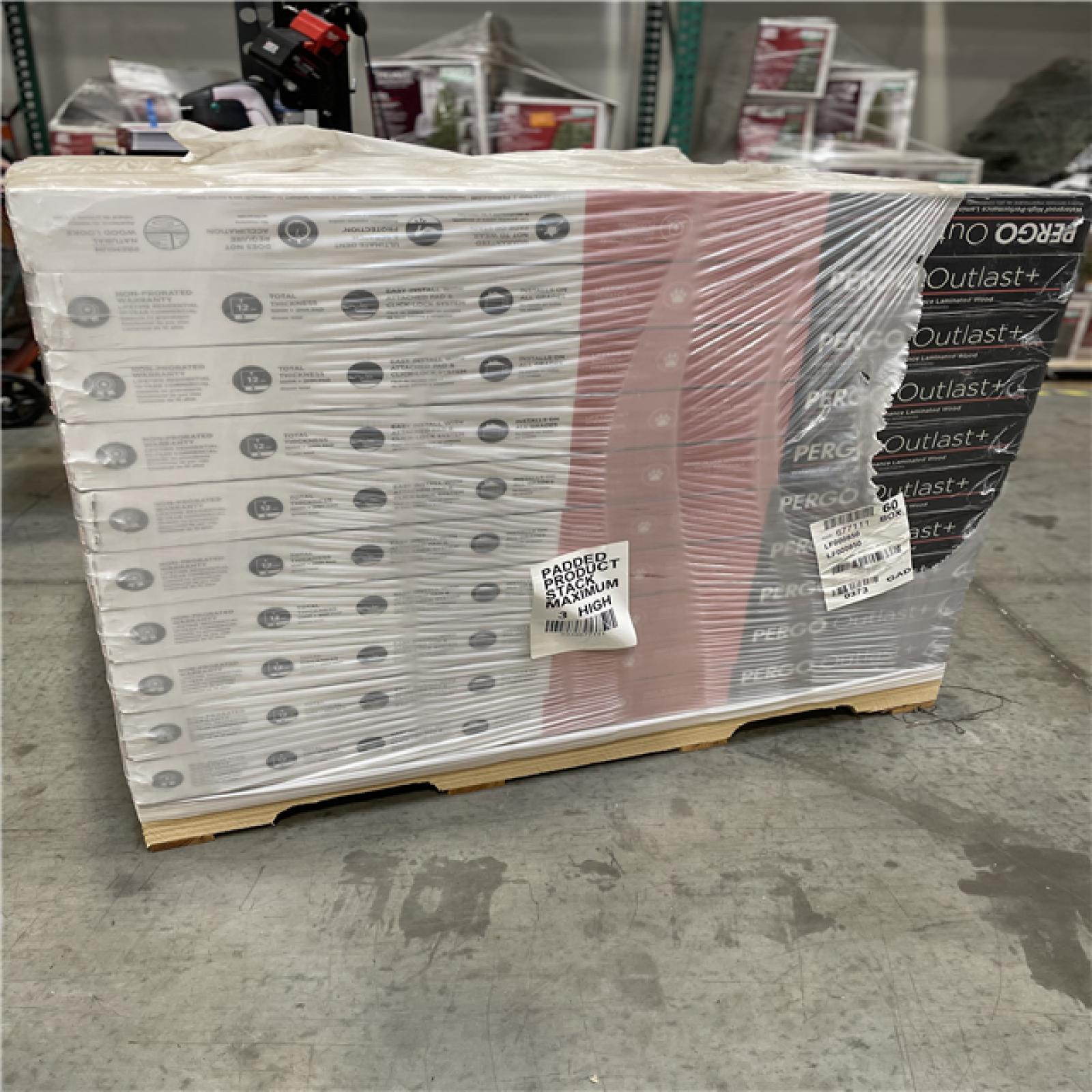 DALLAS LOCATION- PERGO Antique Cherry 12 mm T x 6.1 in. W Laminate Wood Flooring PALLET (60 CASES)