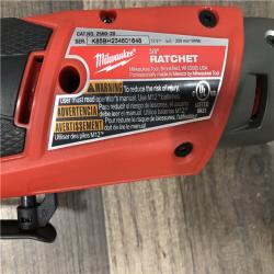AS-IS Milwaukee FUEL 12V 3/8 in. Lithium-Ion Brushless Cordless Extended Reach Ratchet (Tool-Only)