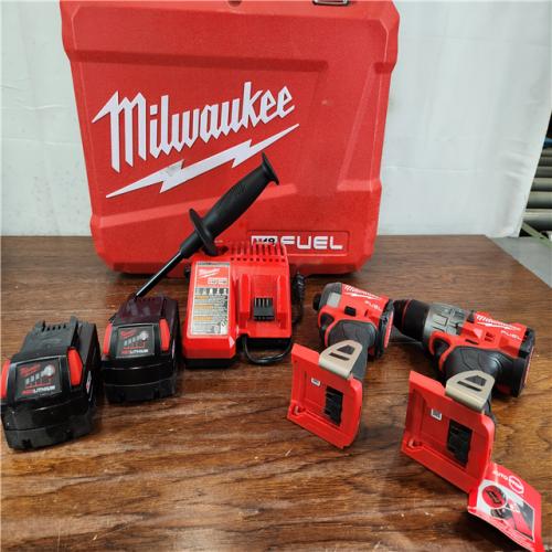 AS-IS Milwaukee M18 FUEL Cordless Brushless 2 Tool Combo Kit